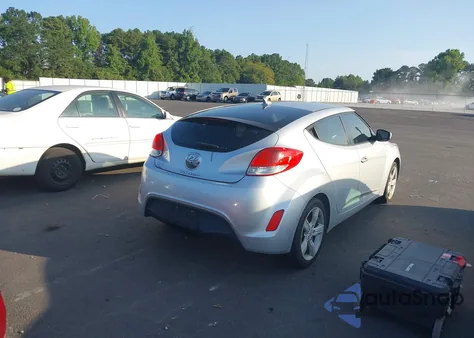 2015 Hyundai Veloster from USA, damaged, VIN KMHTC6AD8FU224235